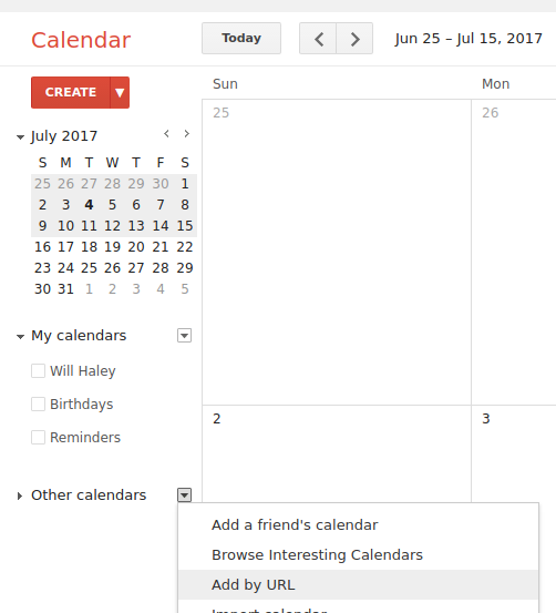 add calendar 1