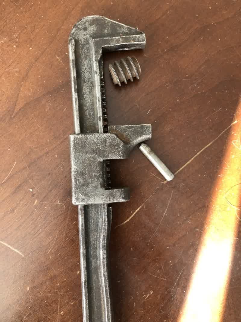 Broken wrench